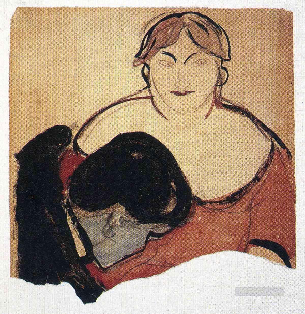 young man and prostitute 1893 Edvard Munch Oil Paintings
